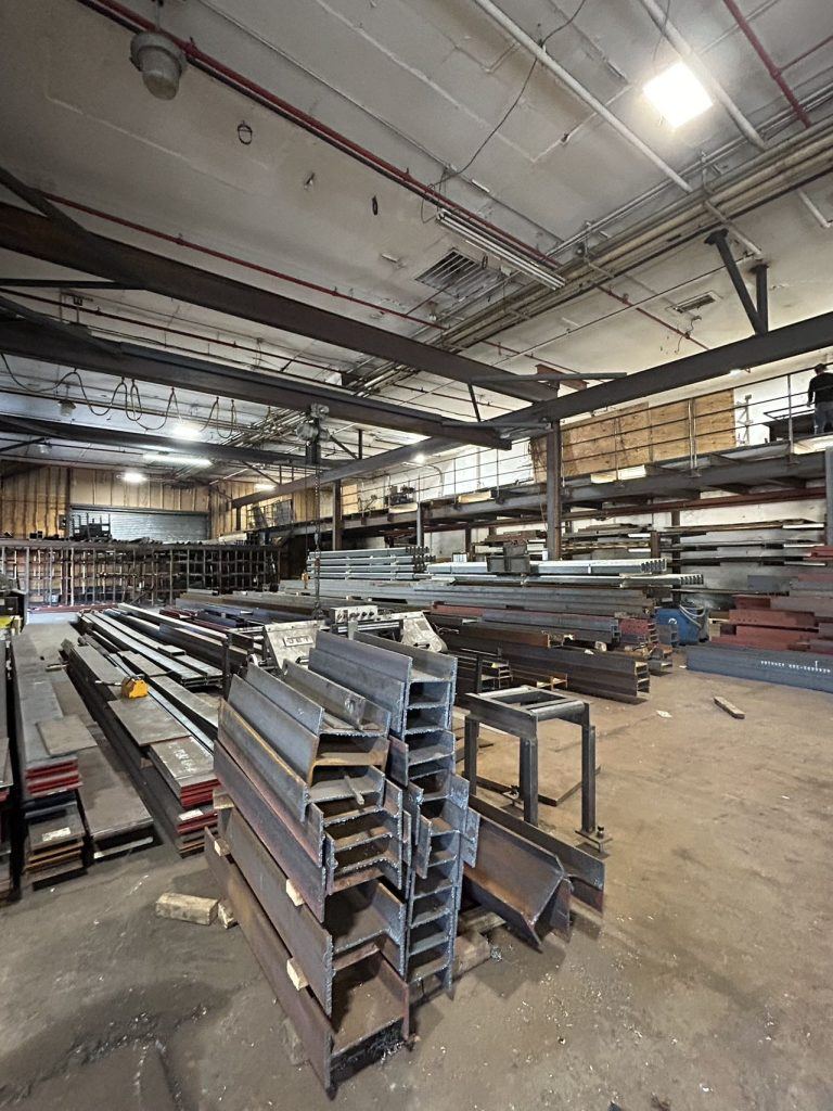 Material staging for customer orders