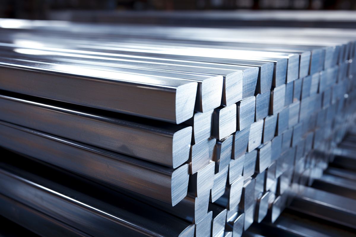 Squares in stock at Iron Wei Steel Corp, Jamaica, Queens NY